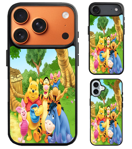 Winnie The Pooh And Friends iPhone Air | iPhone 17 | 17 Pro | 17 Pro Max Case