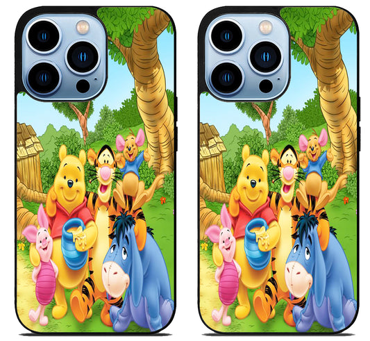 Winnie The Pooh And Friends iPhone 15 Pro | iPhone 15 Pro Max Case