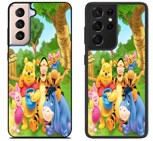 Winnie The Pooh And Friends Samsung Galaxy S21 | S21 FE | S21+ | S21 Ultra Case
