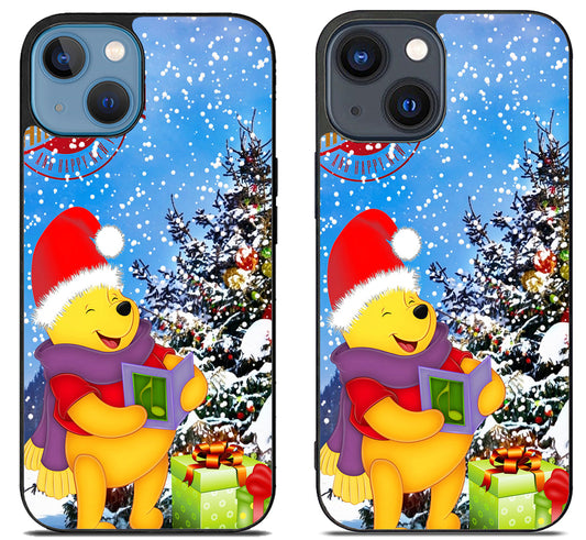 Winnie The Pooh Christmas iPhone 15 | iPhone 15 Plus Case