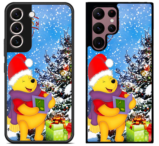 Winnie The Pooh Christmas Samsung Galaxy S22 | S22+ | S22 Ultra Case