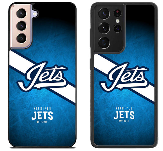 Winnipeg Jets Ice Hockey Logo Samsung Galaxy S21 | S21 FE | S21+ | S21 Ultra Case