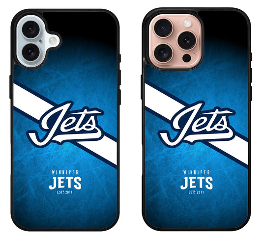 Winnipeg Jets Logo iPhone 16 | 16 Plus | 16 Pro | 16 Pro Max Case