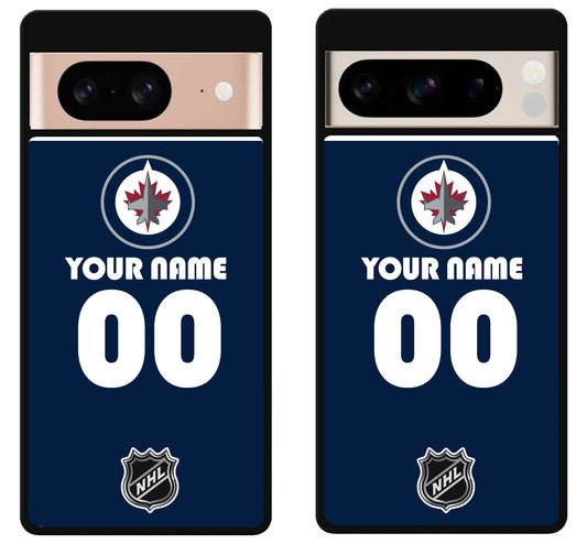 Custom Personalized Winnipeg Jets NHL Google Pixel 8 | 8 Pro Case