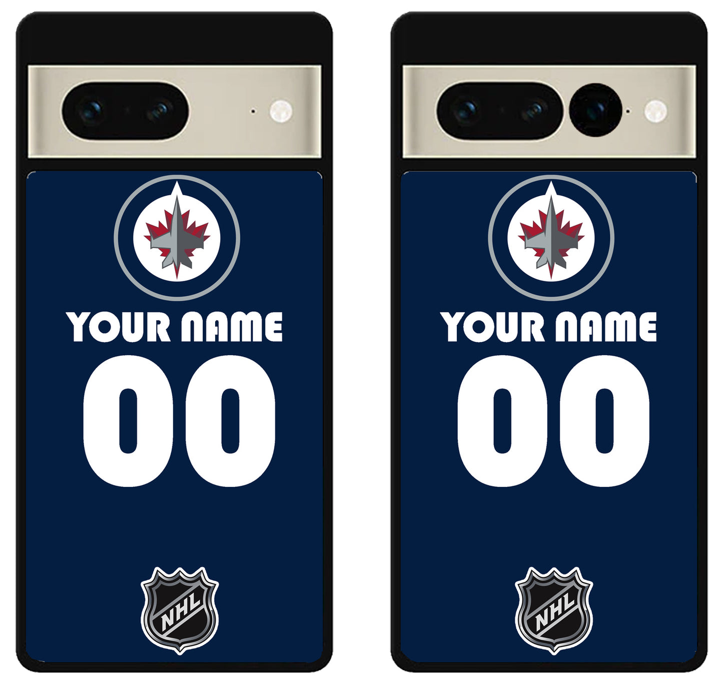 Custom Personalized Winnipeg Jets NHL Google Pixel 7 | 7 Pro Case