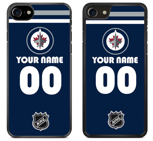 Custom Personalized Winnipeg Jets NHL iPhone SE 2020 | iPhone SE 2022 Case