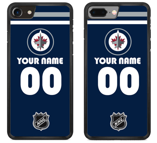 Custom Personalized Winnipeg Jets NHL iPhone 8 | 8 Plus Case