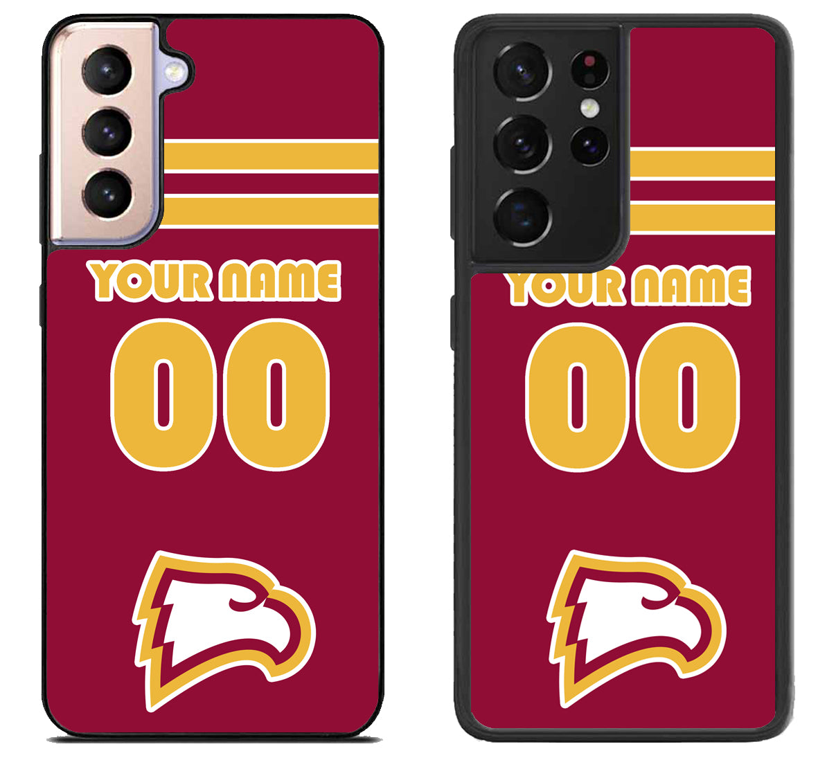 Custom Personalized Winthrop Eagles Samsung Galaxy S21 | S21 FE | S21+ | S21 Ultra Case