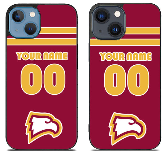 Custom Personalized Winthrop Eagles iPhone 15 | iPhone 15 Plus Case