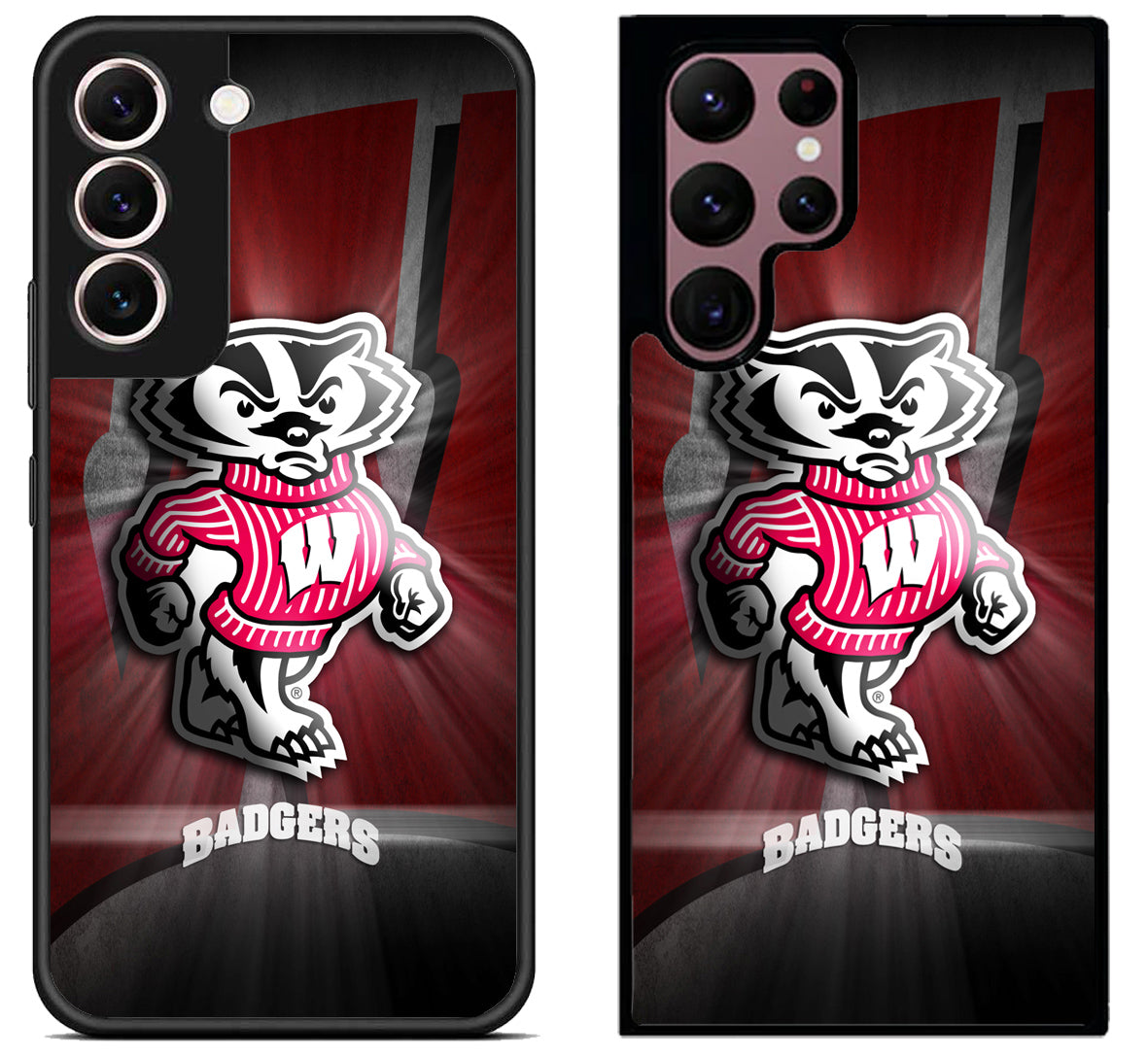 Wisconsin Badgers Cover Samsung Galaxy S22 | S22+ | S22 Ultra Case