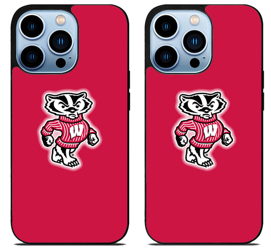 Wisconsin Badgers Logo iPhone 15 Pro | iPhone 15 Pro Max Case