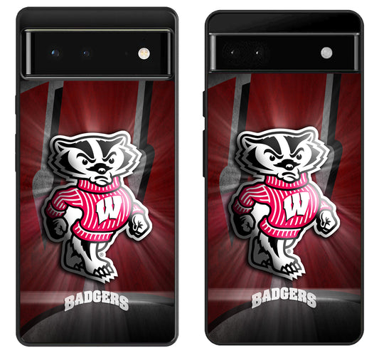 Wisconsin Badgers Wallpaper Google Pixel 6 | 6A | 6 Pro Case