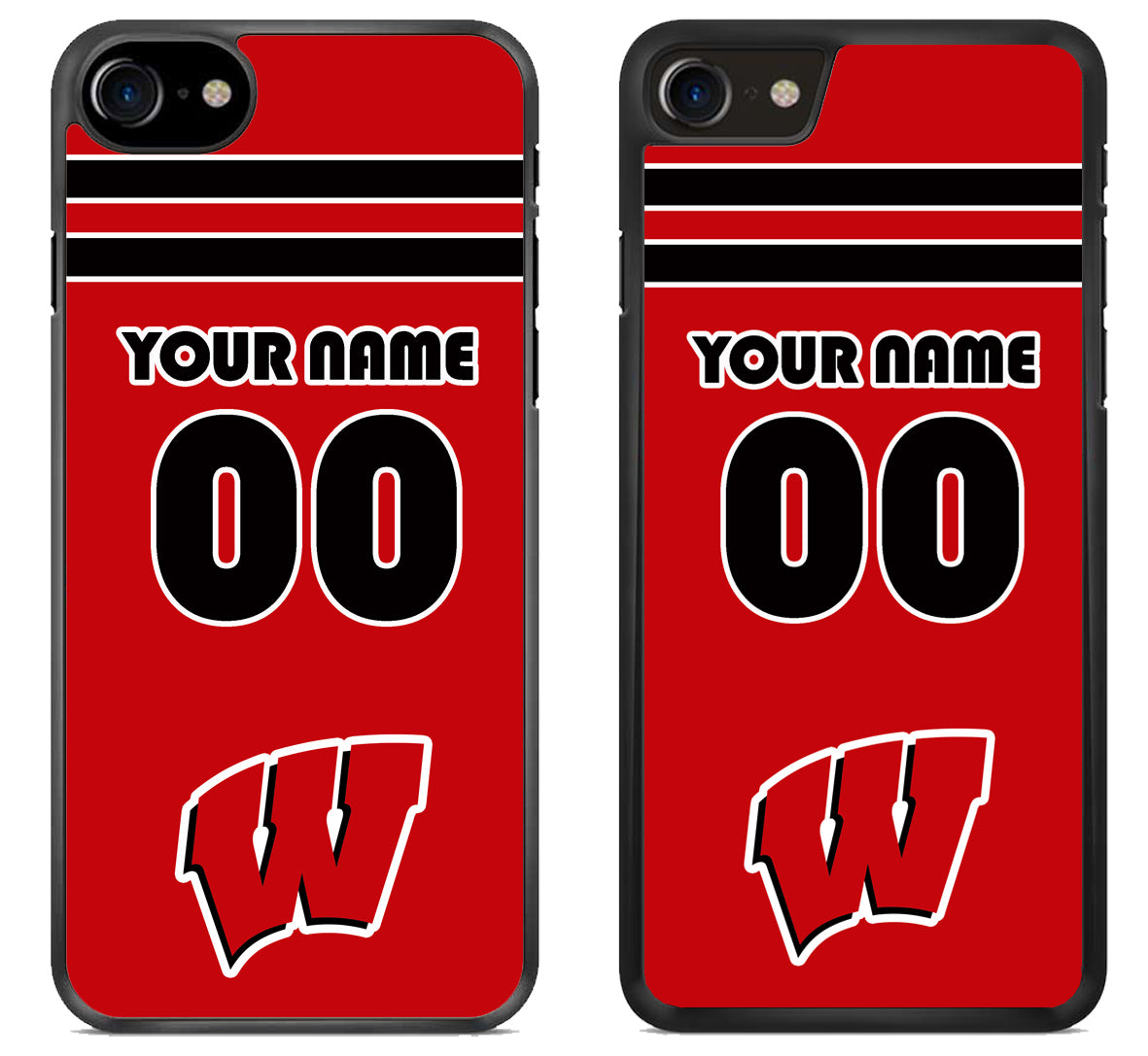 Custom Personalized Wisconsin Badgers iPhone SE 2020 | iPhone SE 2022 Case
