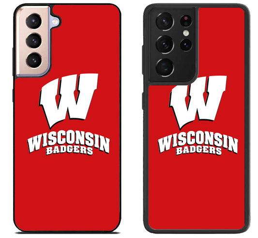Wisconsin Badgers Samsung Galaxy S21 | S21 FE | S21+ | S21 Ultra Case
