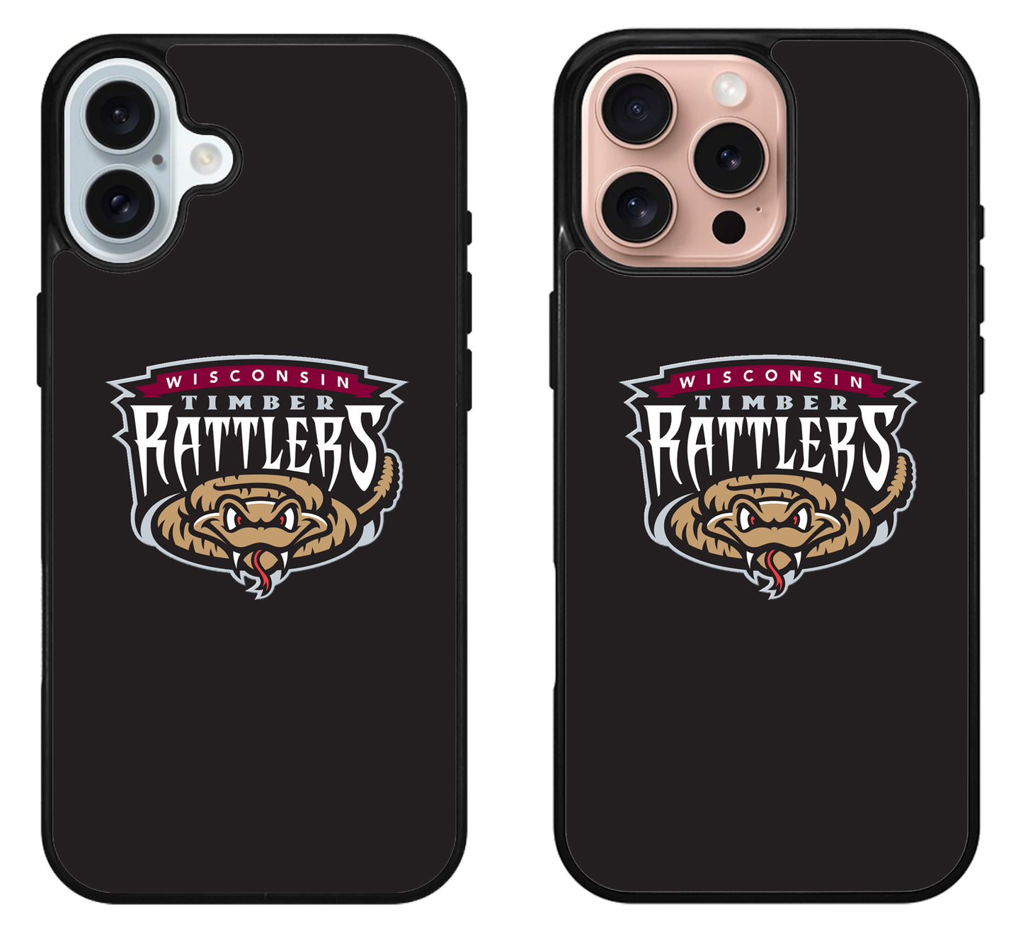 Wisconsin Timber Rattlers iPhone 16 | 16 Plus | 16 Pro | 16 Pro Max Case