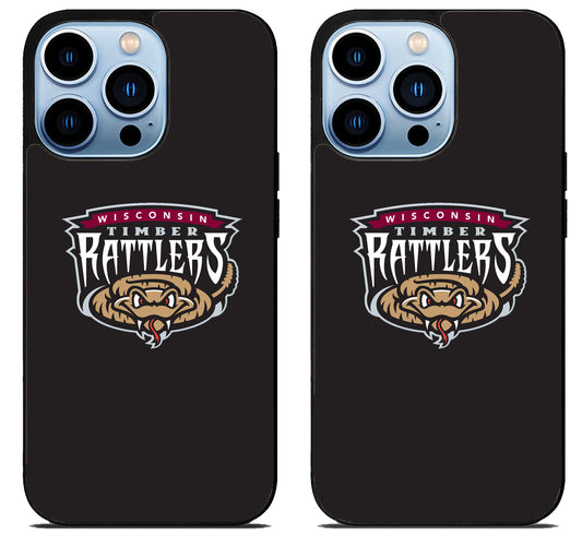 Wisconsin Timber Rattlers Cover iPhone 15 Pro | iPhone 15 Pro Max Case