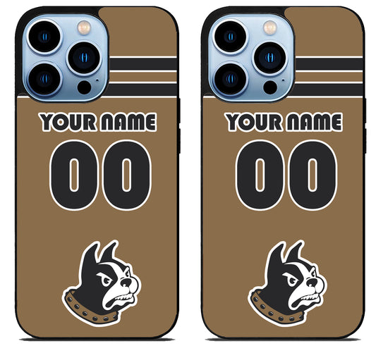Custom Personalized Wofford Football iPhone 15 Pro | iPhone 15 Pro Max Case