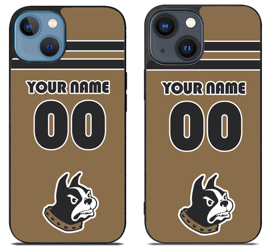 Custom Personalized Wofford Football iPhone 15 | iPhone 15 Plus Case