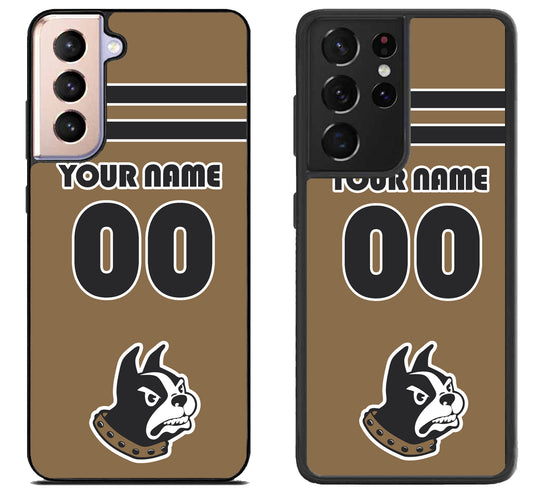 Custom Personalized Wofford Football Samsung Galaxy S21 | S21 FE | S21+ | S21 Ultra Case