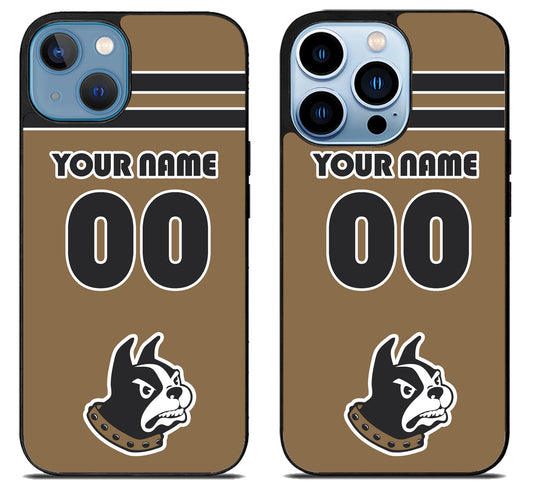 Custom Personalized Wofford Football iPhone 13 | 13 Mini | 13 Pro | 13 Pro Max Case