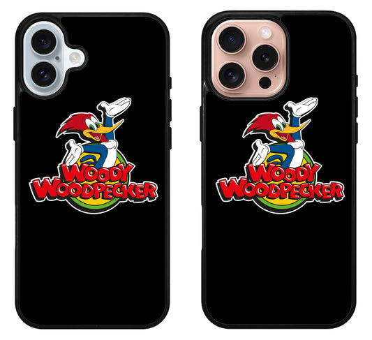 Woody Woodpecker Stylish iPhone 16 | 16 Plus | 16 Pro | 16 Pro Max Case