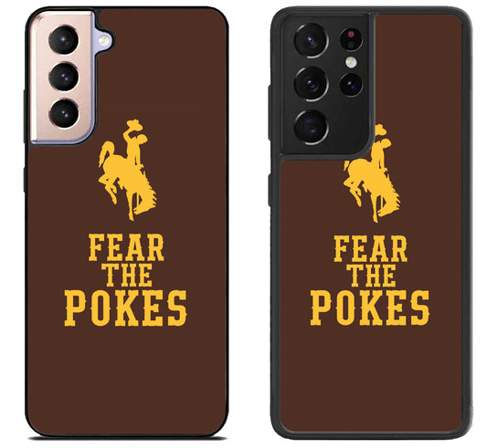 Wyoming Cowboys Fear The Pokes Samsung Galaxy S21 | S21 FE | S21+ | S21 Ultra Case