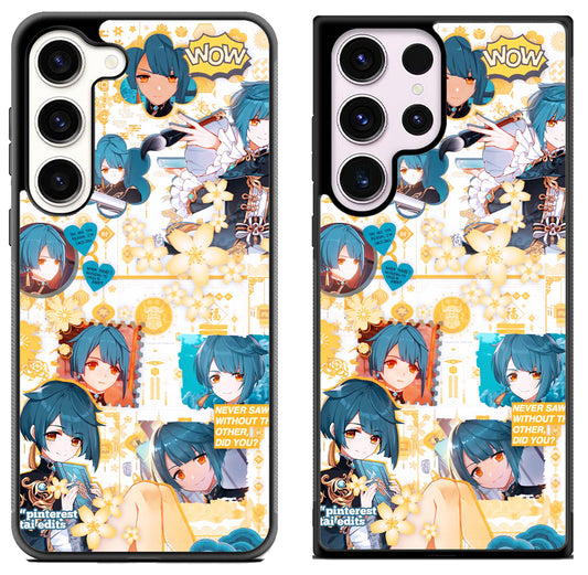 Xingqiu genshin impact Collage Samsung Galaxy S23 | S23+ | S23 Ultra Case