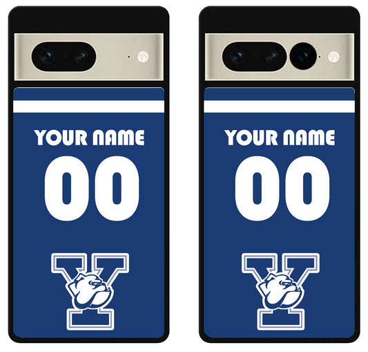 Custom Personalized Yale Bulldogs Google Pixel 7 | 7 Pro Case