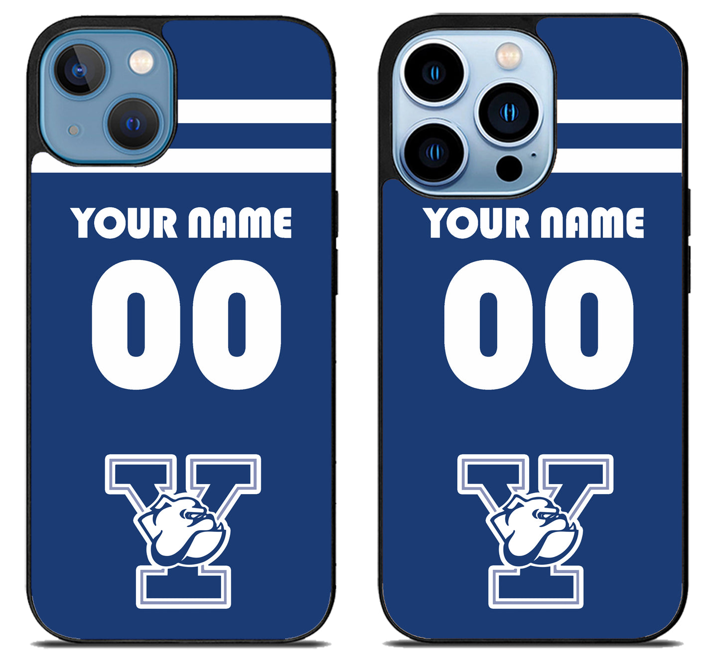 Custom Personalized Yale Bulldogs iPhone 13 | 13 Mini | 13 Pro | 13 Pro Max Case