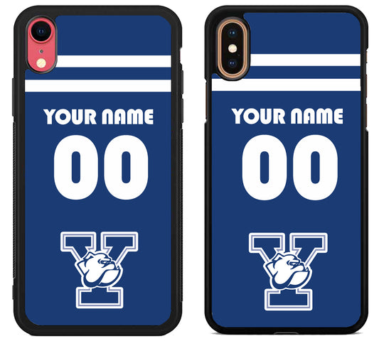 Custom Personalized Yale Bulldogs iPhone X | Xs | Xr | Xs Max Case
