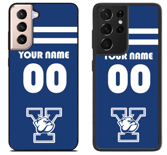 Custom Personalized Yale Bulldogs Samsung Galaxy S21 | S21 FE | S21+ | S21 Ultra Case