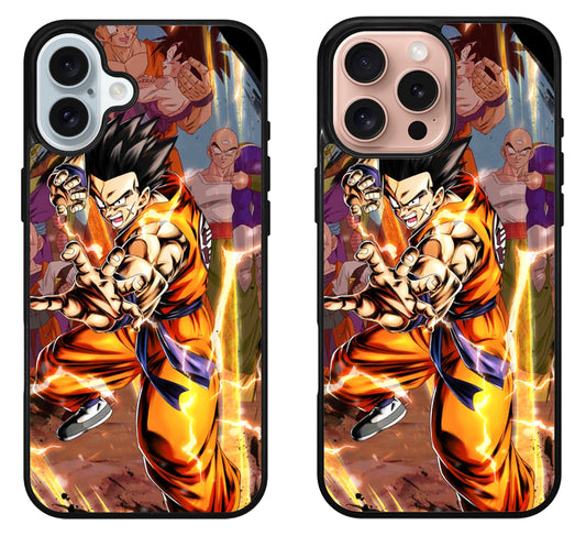 Yamcha Dragonball Background iPhone 16 | 16 Plus | 16 Pro | 16 Pro Max Case