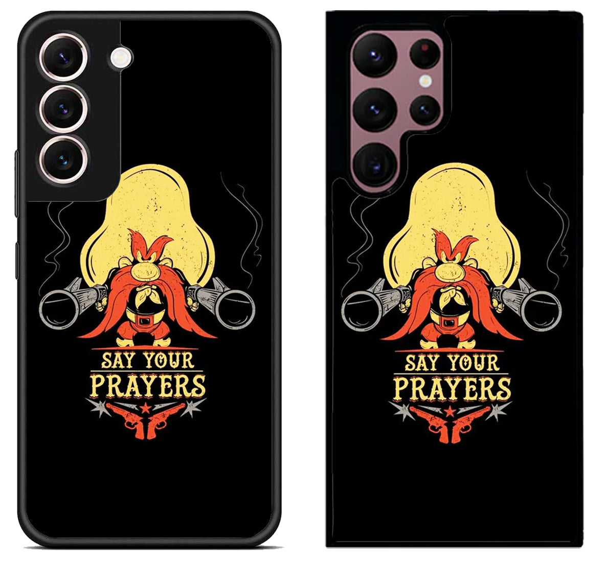 Yosemite Sam Say Your Prayers Samsung Galaxy S22 | S22+ | S22 Ultra Case