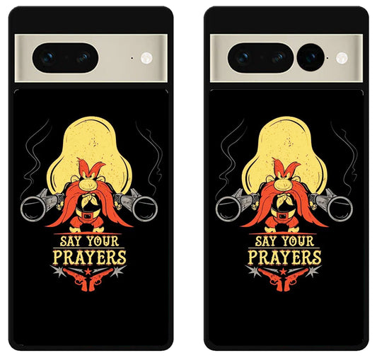 Yosemite Sam Say Your Prayers Google Pixel 7 | 7 Pro Case