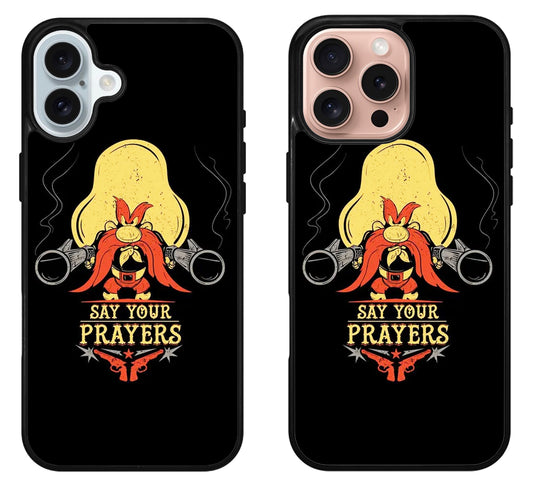 Yosemite Sam Say Your Prayers iPhone 16 | 16 Plus | 16 Pro | 16 Pro Max Case