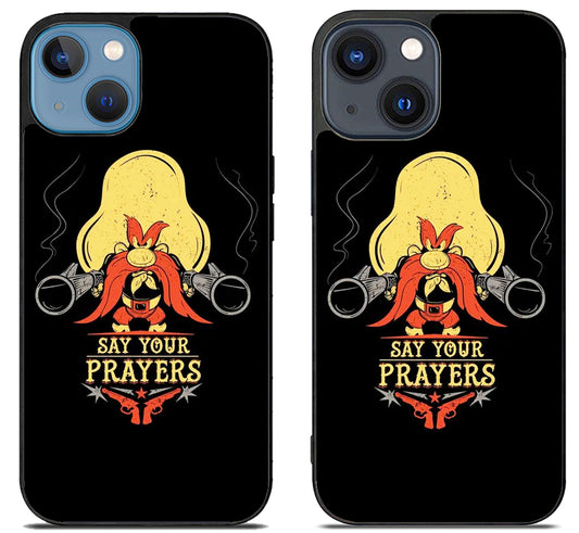 Yosemite Sam Say Your Prayers iPhone 15 | iPhone 15 Plus Case