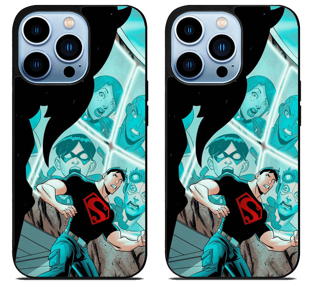 Young justice Superman iPhone 15 Pro | iPhone 15 Pro Max Case