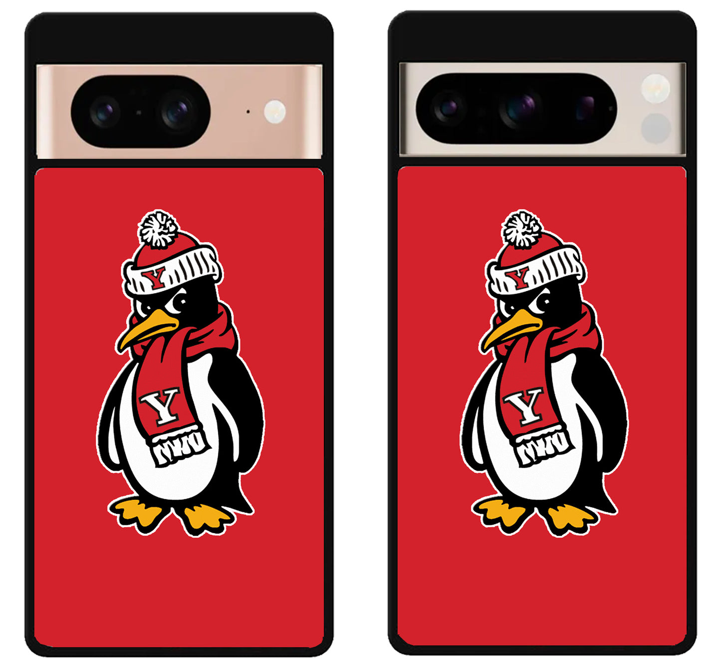 Youngstown State Penguins Red Google Pixel 8 | 8 Pro Case