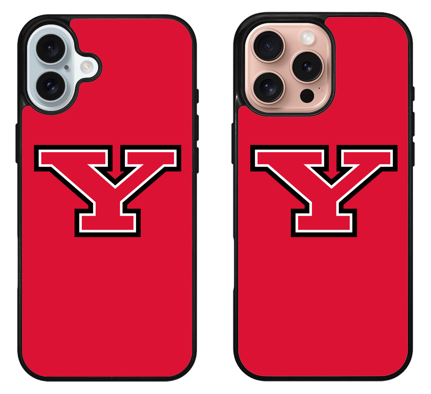 Youngstown State Penguins Red Cover iPhone 16 | 16 Plus | 16 Pro | 16 Pro Max Case