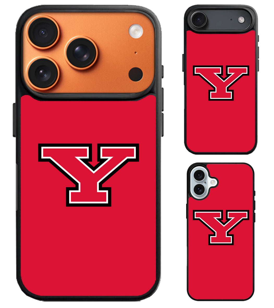 Youngstown State Penguins Red Cover iPhone Air | iPhone 17 | 17 Pro | 17 Pro Max Case