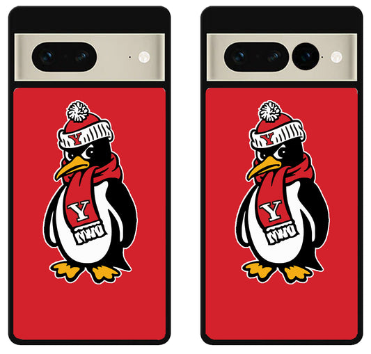 Youngstown State Penguins Red Google Pixel 7 | 7 Pro Case