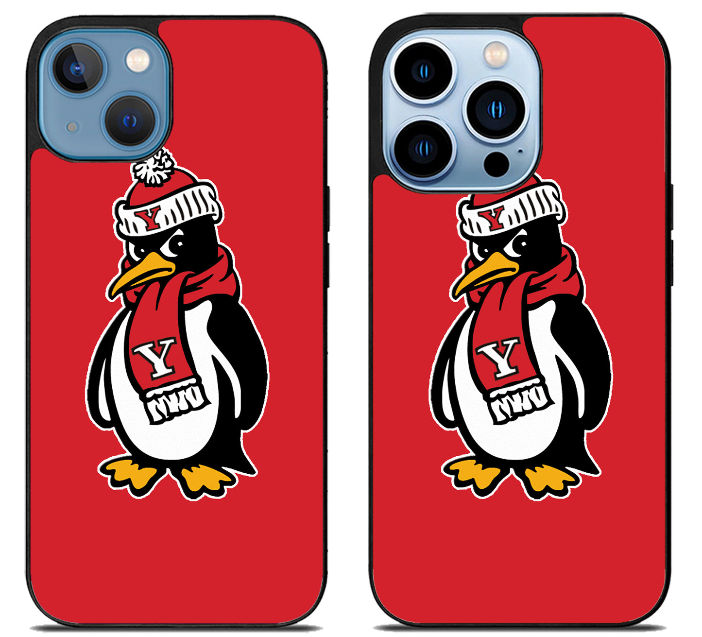 Youngstown State Penguins Red iPhone 13 | 13 Mini | 13 Pro | 13 Pro Max Case