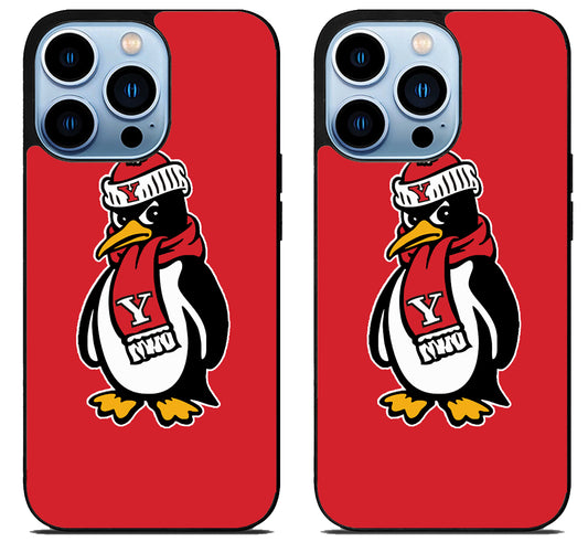 Youngstown State Penguins Red iPhone 15 Pro | iPhone 15 Pro Max Case