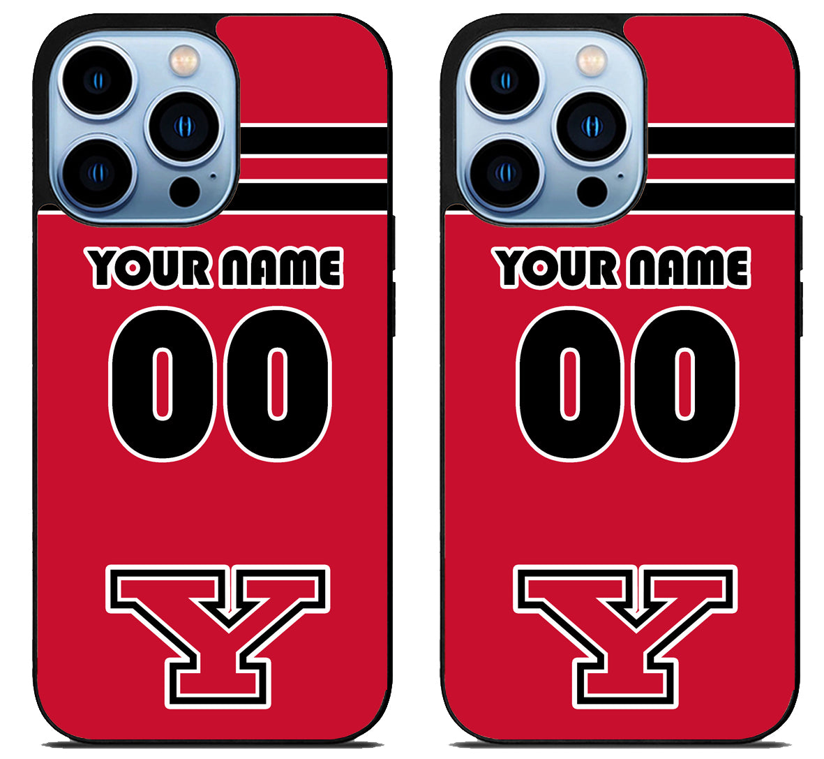 Custom Personalized Youngstown State Penguins iPhone 15 Pro | iPhone 15 Pro Max Case