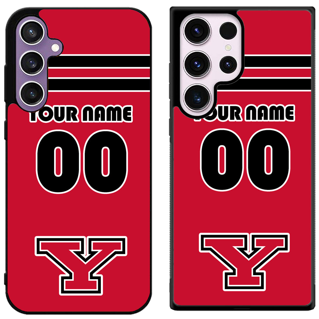 Custom Personalized Youngstown State Penguins Samsung Galaxy S24 | S24+ | S24 Ultra Case