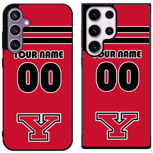Custom Personalized Youngstown State Penguins Samsung Galaxy S24 | S24+ | S24 Ultra Case