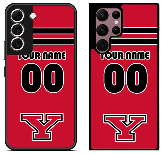 Custom Personalized Youngstown State Penguins Samsung Galaxy S22 | S22+ | S22 Ultra Case