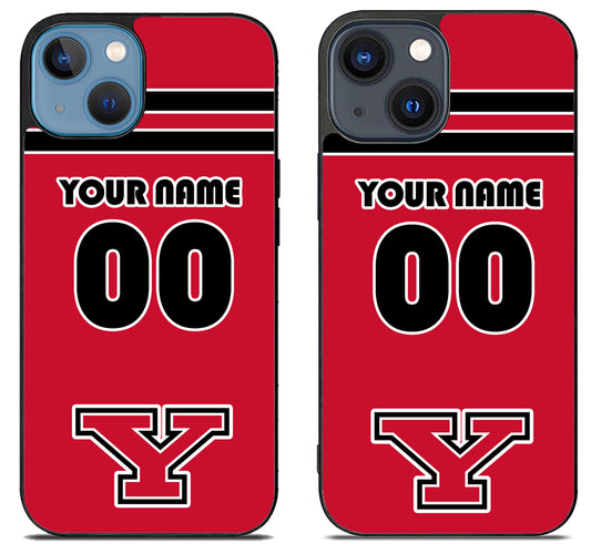 Custom Personalized Youngstown State Penguins iPhone 15 | iPhone 15 Plus Case