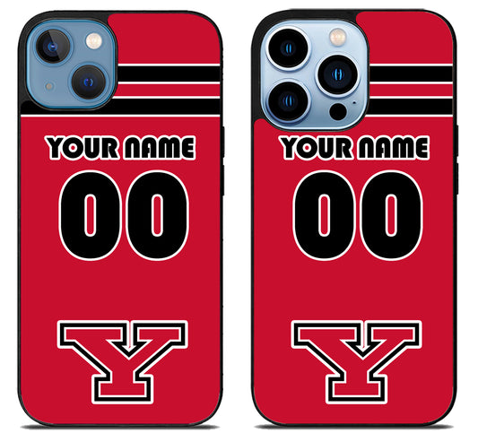 Custom Personalized Youngstown State Penguins iPhone 13 | 13 Mini | 13 Pro | 13 Pro Max Case