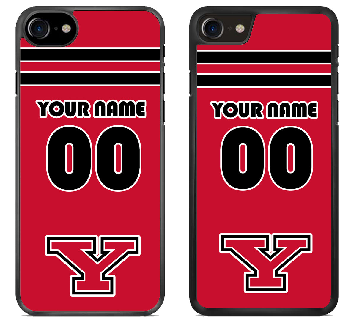 Custom Personalized Youngstown State Penguins iPhone SE 2020 | iPhone SE 2022 Case